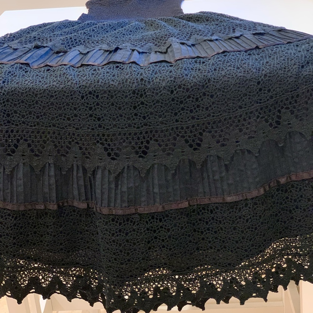 Black, Strapless, Crotchet Dress, Made in Mexico
